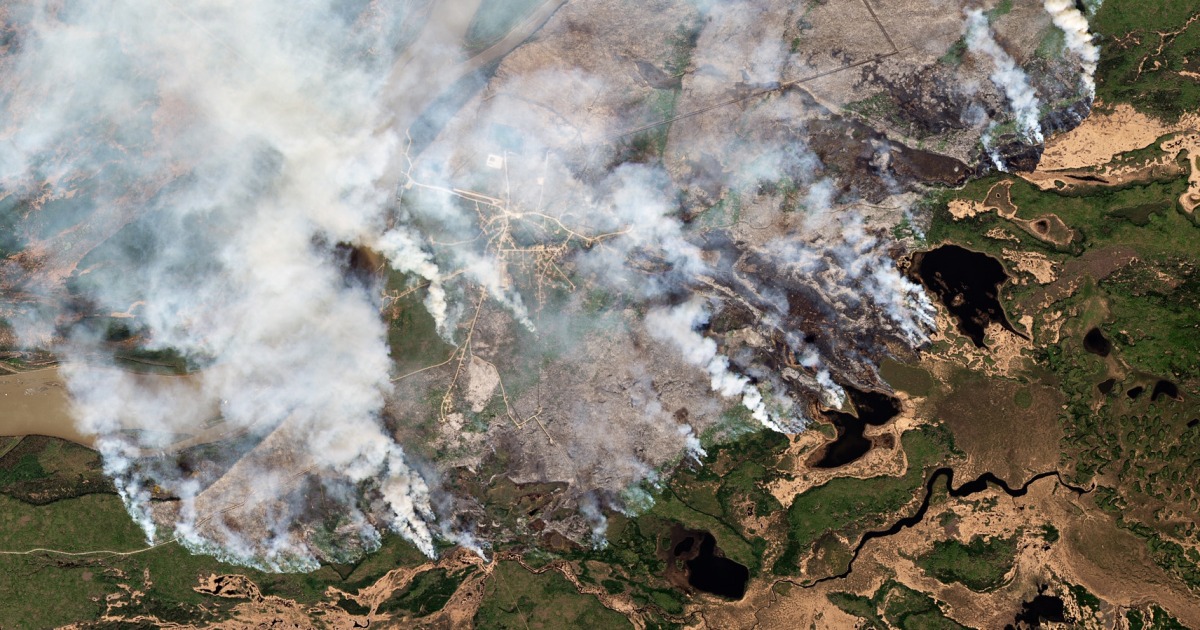 Canada’s wildfires emitted more carbon than most countries last year